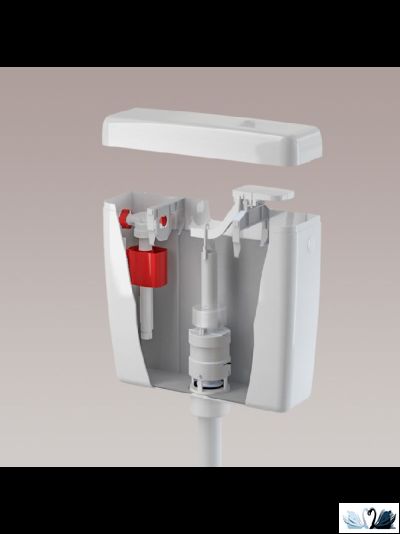 Бачок Alcadrain A93 - 1/2&quot; ALCA UNI DUAL универсальный навесной для унитаза или чаши генуя