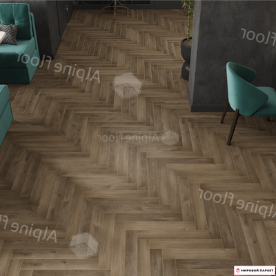 Ламинат Alpine Floor Herringbone 8 Дуб Анжу LF102-11 купить в интернет-магазине mirovoy-parquet.ru