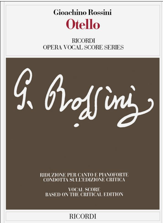 Rossini, Gioacchino Otello  Klavierauszug (it, broschiert)