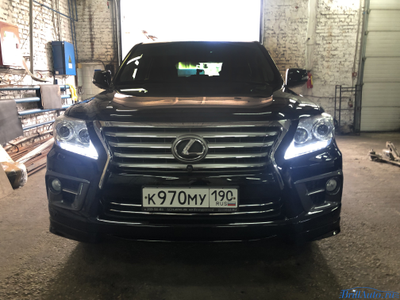 Рестайлинг Lexus LX570/LX450D из 2007-2011 в 2012-2015 Максимальный