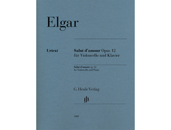 Edward Elgar Salut d'amour op. 12 for Violoncello and Piano