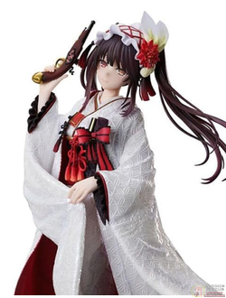 Фигурка 1/7 Куруми Токисаки (Tokisaki Kurumi Shiromuku)