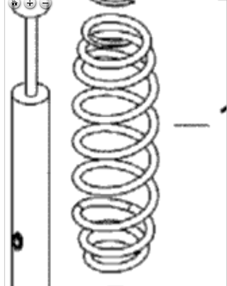 Пружина переднего амортизатора оригинал BRP 706200821 706200486 для BRP Can-Am G1 (Spring STD)