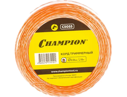 Корд триммерный CHAMPION Square 2 мм * 15 м (квадрат)
