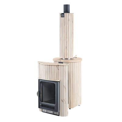 Печь Ферингер Оптима ПФ Окаменевшее дерево наборный до 28 м3