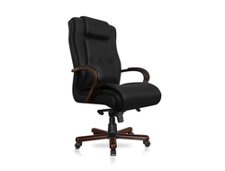 Кресло Sumon (Сумон) Триумф, натуральная кожа, черный