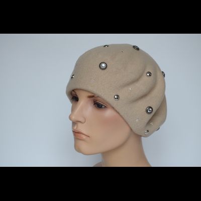 Берет Vizio 3633 бежевый
