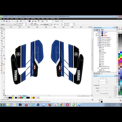 наклейки Yamaha Lanza 1998 Ланза