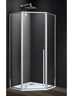 Душевой уголок Penta VSP-3P900CL, 900*900, хром, стекло прозрачное