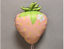 Клубничка розовая, , фольгированный шар