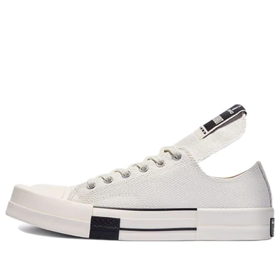 Кеды Converse Rick Owens DRKSHDW DRKSTAR Turbodrk белые низкие 172345C
