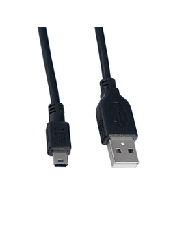 PERFEO Кабель USB2.0 A вилка - Mini USB вилка, длина 1 м (U4301)