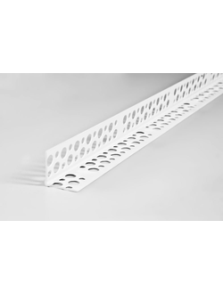 Наугольник ПВХ перфорированный 2,5 м