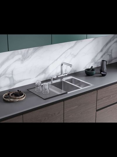 Смеситель OMOIKIRI TAKAMATSU-S WH