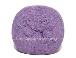 Рассказовская пряжа акрил цвет сирень