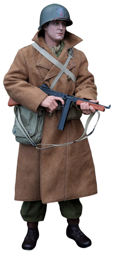 Американский боец 1-ой пехотной дивизии (Битва в Хюртгенском лесу, 1944 г) - КОЛЛЕКЦИОННАЯ ФИГУРКА 1/6 The Big Red One U.S. Army Infantryman H?rtgen Forest 1944 (UD9017) - Ujindou