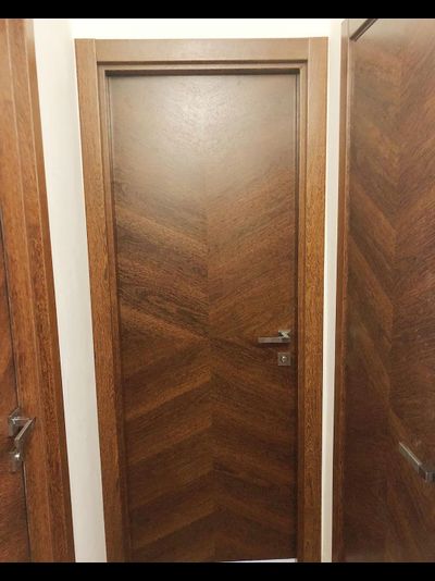 PORTE RICHI (Беларусь). ПРАКТИКА, К34-03, НАТУРАЛЬНЫЙ ШПОН СУКУПИРЫ. ПОЛОТНО ГЛУХОЕ.