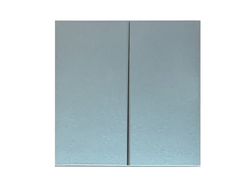 Клавиша для двухклавишного выключателя, серебро Rikett - 35611 SV