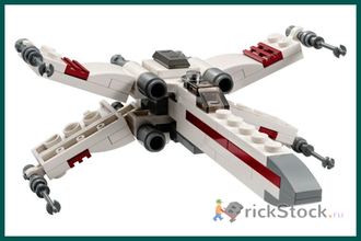 # 30654 Истребитель X–Wing (Микро) / Microscale X–Wing Starfighter (2023)