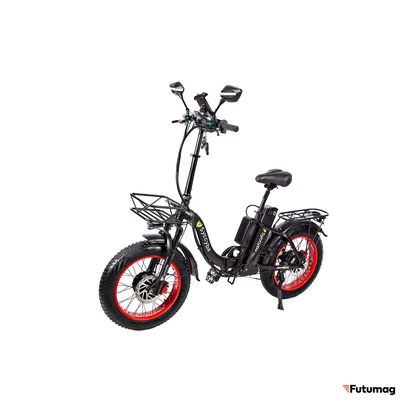 Электровелосипед Syccyba H2 (F11) DUAL 23AH красный