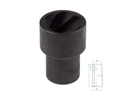 Головка для поврежденного крепежа 1/2", 27 мм KING TONY 9TD403-27M