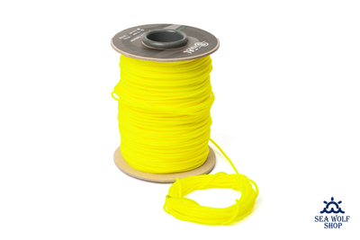 Линь 1.5мм Sigalsub Yellow Fluo Polyester, за 1м