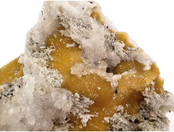 Барит золотистый, Кварц, включения других минералов, Белореченское месторождение, Адыгея, Северный Кавказ, Россия (200*145*140 мм, 2623 г) №35844