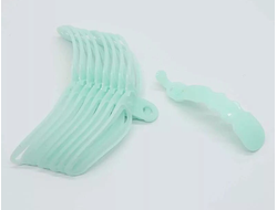 (УЦЕНКА) Комплект из 8-ми циркулей для моделирования бровей CH-3 бирюзовый