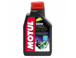 Масло моторное Motul Snowpower 2T 1L (Полусинтетика) (106599) (105887)