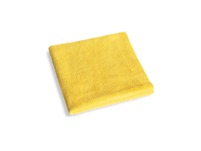 PROFI-MICROFASERTUCH Микрофибра салфетка 40*40 см, желтая,уп-ка 2 шт, без оверлока, 280гр Au-245