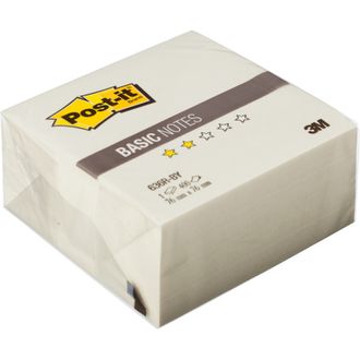 Блок-кубик Post-it Basic куб 636-BY, 76х76, желтый (400 л)