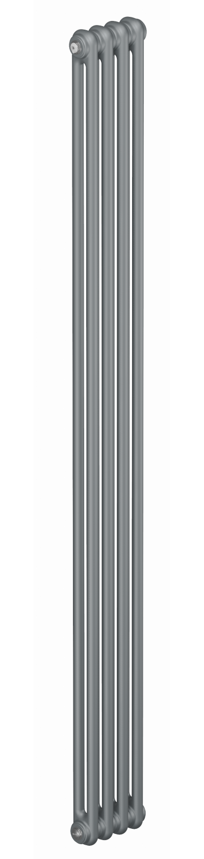 Стальной трубчатый радиатор Rifar Tubog 2180 6 секций Титан боковое подключение (серый RAL7012)