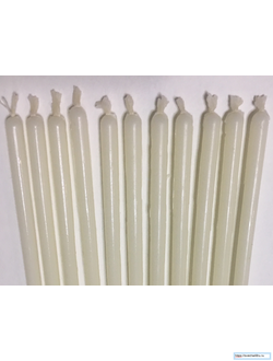 Свеча белая №20 (3 часа горения).