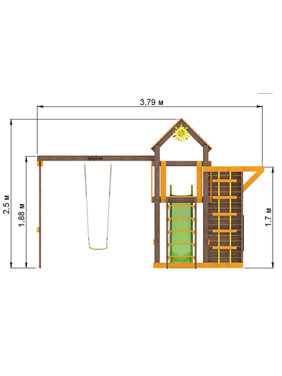 Детская площадка IgraGrad Игруня 5
