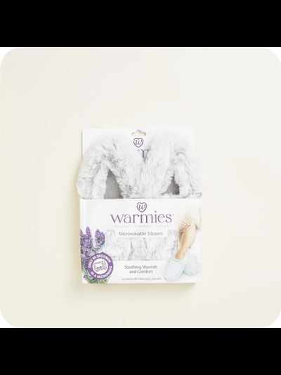 Тапочки-грелки для ног MARSHMALLOW (серые)