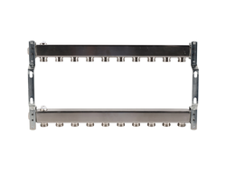 Коллекторная группа ROMMER для радиаторной разводки (10 контуров)