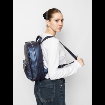 Женский кожаный рюкзак Albiate Premium indigo (арт. 
3103-56)