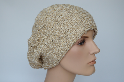 Итальянский берет Vizio золотистого цвета