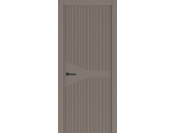 Интерьерная дверь Юкка Line 32 кофейного цвета