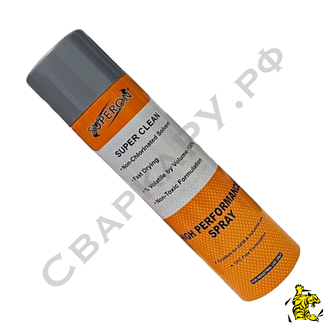 Очиститель поверхности для цветной дефектоскопии Superon Super Clean 400мл