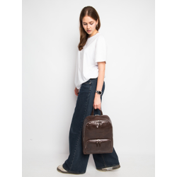 Женский кожаный рюкзак Vicenza Premium brown (арт. 
3105-52)