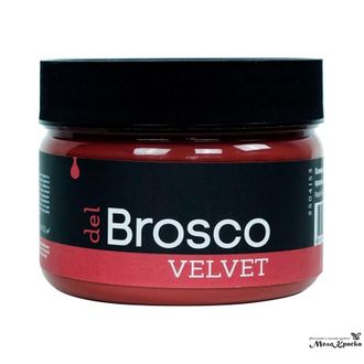 Кленовый красный, краска интерьерная акриловая del Brosco Velvet