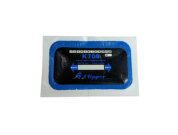 CLIPPER НАБОР ЗАПЛАТ K708 кордовых для боковых порезов, 45*76мм (1 слой корда), синий адгезивный сло