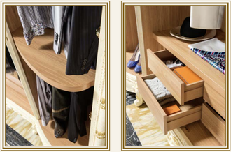 ШКАФ 4-Х ДВЕРНЫЙ MADAM ROYALE