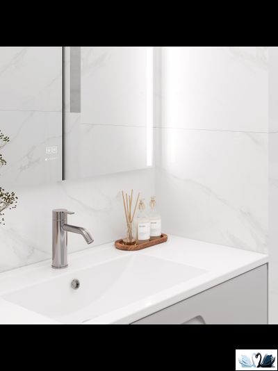 Керамогранит Italica Калакатта Джениус/Calacatta Genius 60х60 см белый полированный