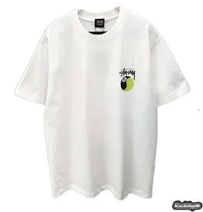 Футболка Stussy 8 White (S, M, L, XL)