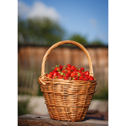 D0043 Корзинка с клубникой