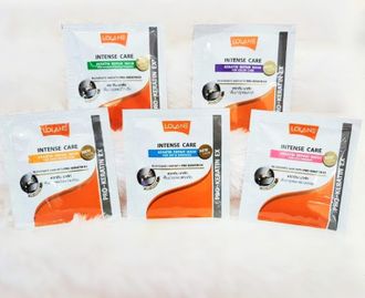 Купить тайская маска для волос Intense Care Keratin Repair Mask Lolane (15 мл) отзывы как применять