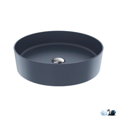 Раковина Creavit Loop LP145-00BM00E-0000 Basalt Mat LP145 диаметром 45 см, серо-синяя, матовая