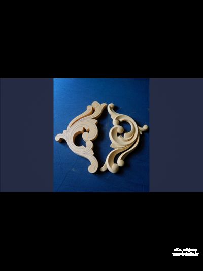 Three carved elements. Три резных элемента